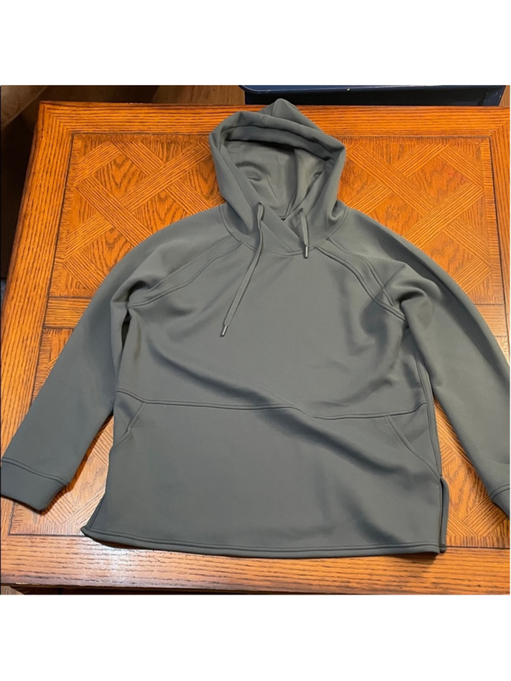 32 Degrees Heat Super Soft Pullover Blue-gray men’s large hoodie